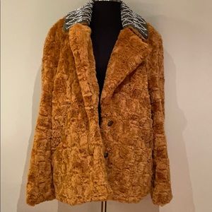 Free People Faux Fur Coat
